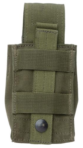 Blackhawk Single Grenade Pouch, Green, Surplus, Used.