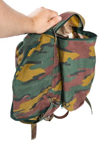 Belgian Daypack, Jigsaw Camo, Surplus.