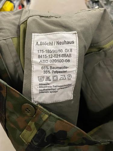 BW Cargo Pants, Flecktarn, New. 