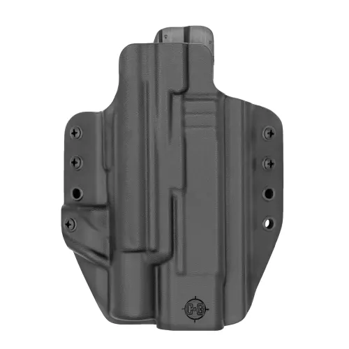 C&G Holsters Glock 34/17/19 X300 Tactical Kydex Holster. OWB, front