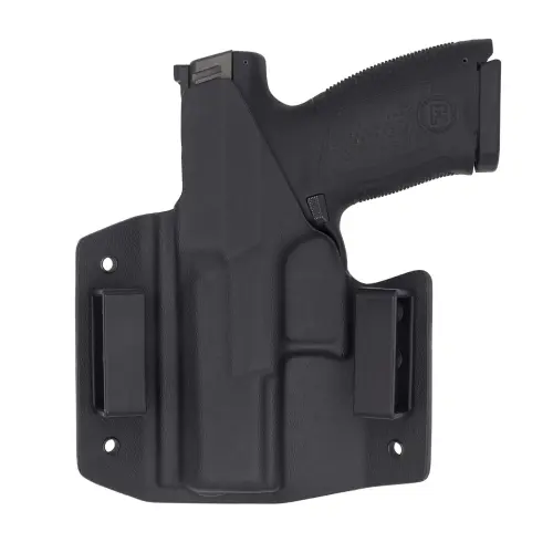 C&G Holsters CZ P10C/P10S OWB Covert Kydex Holster. Movable belt loops.