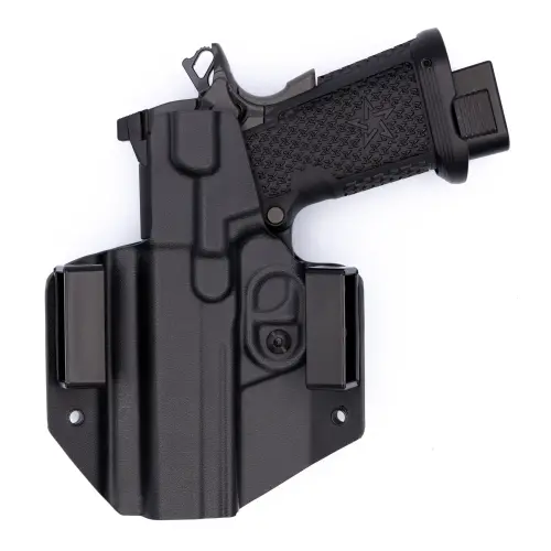 C&G Holsters 2011 / Staccato P OWB Covert Kydex Holster. Movable belt loops.