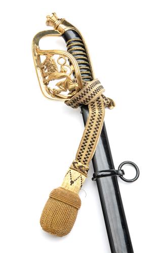 1930's Officer's Sword with Portepee, Good Condition.