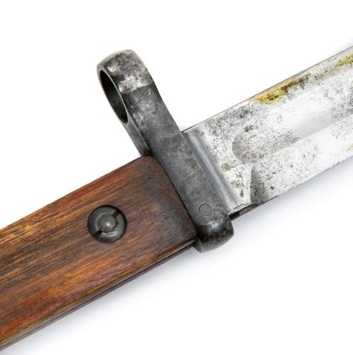 M.1940 Tokarev Bayonet with Sheath and Frog, Good Condition.