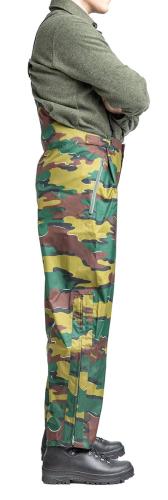 Belgian Rain Pants, Jigsaw Camo, Unissued, Surplus.