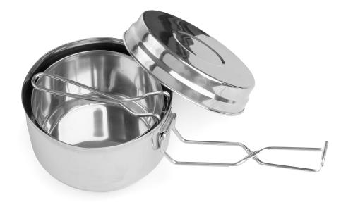 Czech Mess Kit, Stainless Steel, New. 