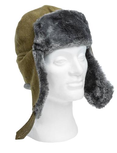 Romanian Winter Fur Hat, Surplus.