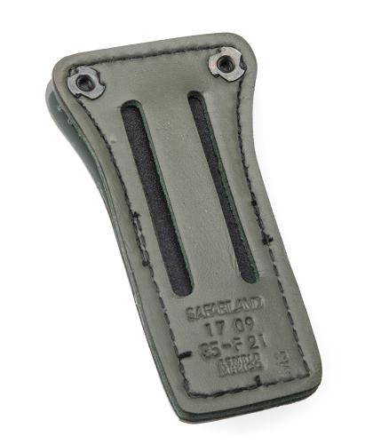 Safariland Baton Holder, Foliage Green, Surplus.