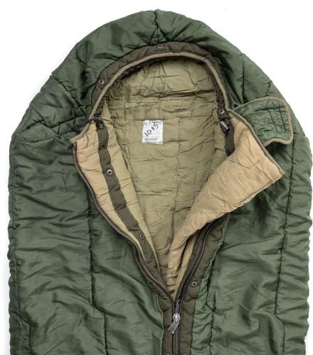 Dutch M90 Sleeping Bag with Liner Sheet and Compression Stuff Sack, Surplus.
