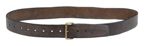 Swedish Trouser Belt, Leather, Surplus