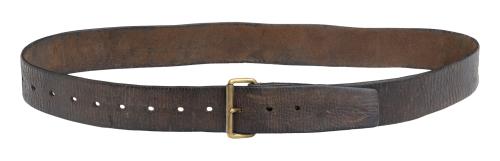 Swedish Trouser Belt, Leather, Surplus Swedish Trouser Belt, Leather, Surplus