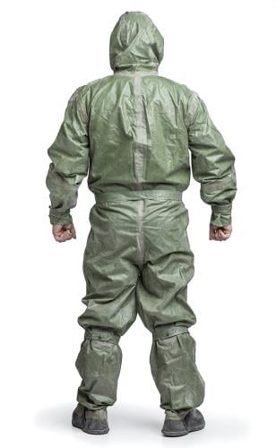 Czechoslovakian OPCH 70 Rubber NBC Coverall, Surplus.