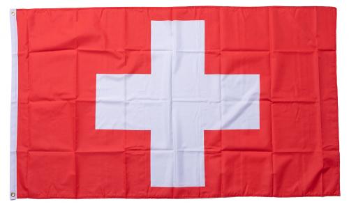 Flag of Switzerland, 150 x 90 cm / 59" x 35"