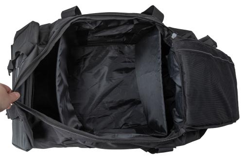 CPE Deployment Trolley Bag 145l. Removable compartment walls attached.