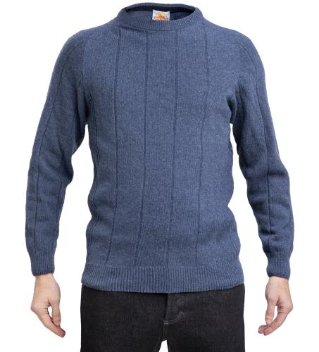Arctic Circle Wool Sweater w. Rib Sides, Model 4908
