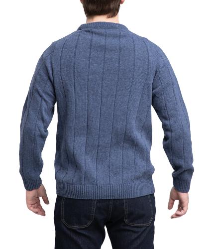 Arctic Circle Wool Sweater, Model 9533. The cut is relaxed.