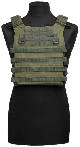 Särmä TST PC18 Plate Carrier w. PALS Cummerbund. Shoulder Pads sold separately.