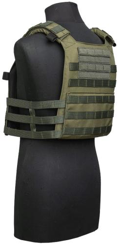 Särmä TST PC18 Plate Carrier w. PALS Cummerbund. Shoulder Pads sold separately.