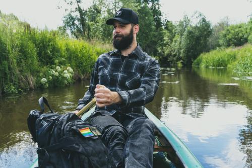 Särmä Light Wool Check Shirt.