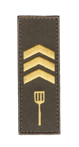 Särmä Cottage Rank Insignia. Grill Sergeant