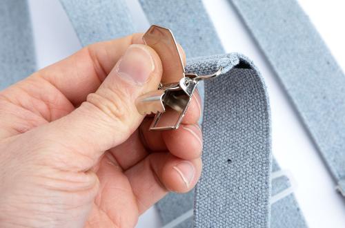 Helsingin Olkain H-Model Suspenders, Recycled Cotton.