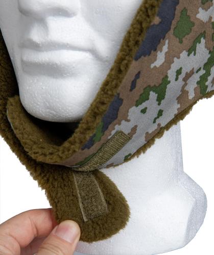 Finnish M05 Winter Hat. If the grannies of old had had velcro., the world would be a better place.