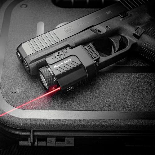 Fenix GL22 Weapon Light w. Red Laser. 