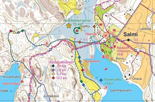 Karttakeskus Outdoor Map. There's all sorts of good-to-know details here.