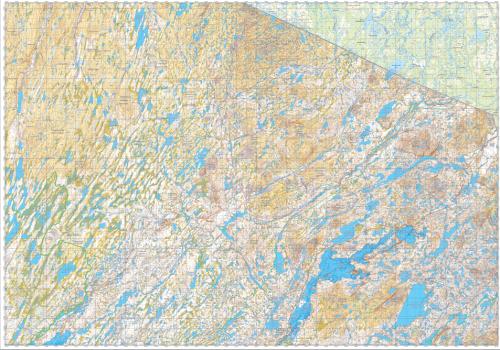 Karttakeskus Topo Map. 