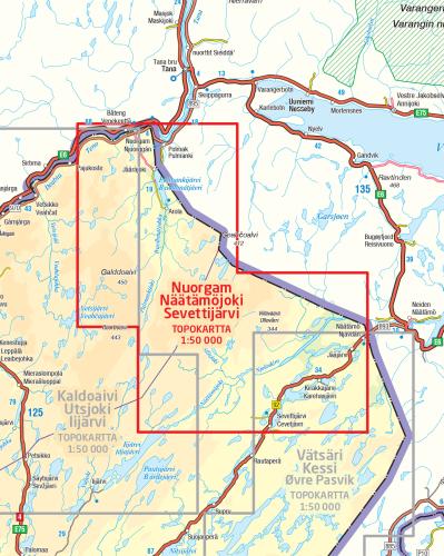 Karttakeskus Topo Map.