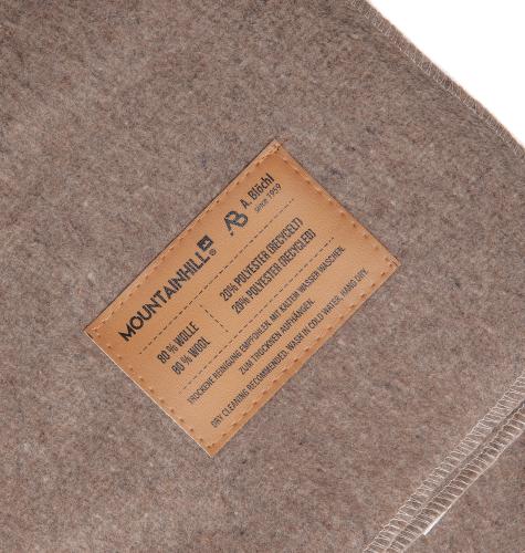 Mountainhill Italian Wool Blanket, Officers' Model, Reproduction.