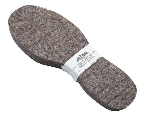 Canadian Felt Insoles, Surplus. Sold in pairs.