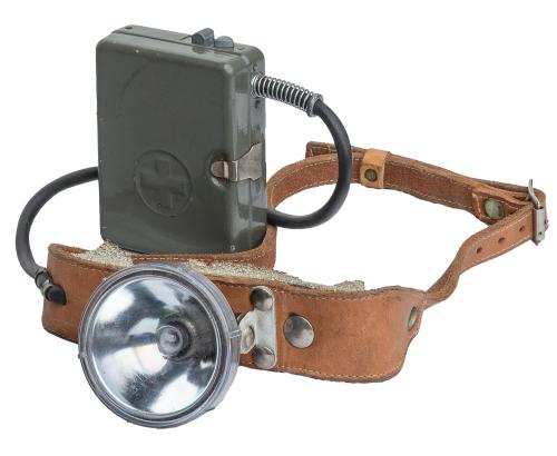 Swiss Headlamp, Surplus.