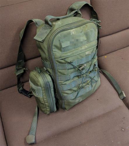 Särmä TST CP10 Mini Combat Pack w. Flat Shoulder Straps. Old model.
