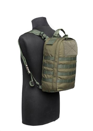 Särmä TST CP10 Mini Combat Pack w. Flat Shoulder Straps. 