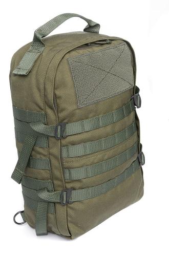 Särmä TST CP15 Combat Pack w. Flat Shoulder Straps. Green