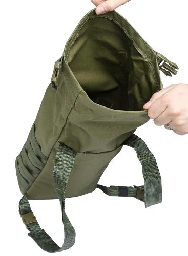 Särmä TST DP10 Roll-Top Day Pack w. Flat Shoulder Straps. Old model with fixed straps