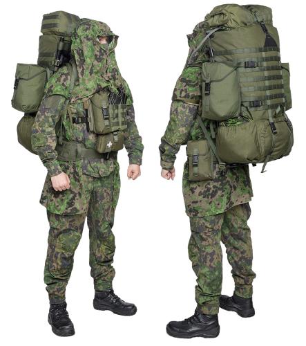 Särmä TST DP10 Roll-Top Day Pack w. Flat Shoulder Straps. 