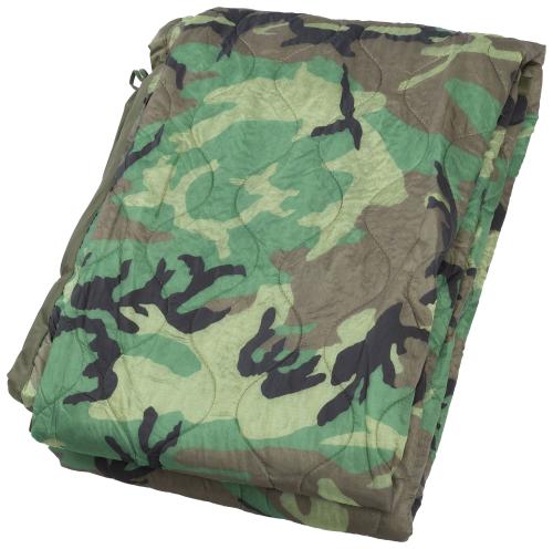 US "Woobie" Poncho Liner, Woodland, Surplus, Unissued US "Woobie" Poncho Liner, Woodland, Surplus, Unissued
