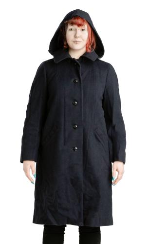 Swedish Women's M56 Greatcoat, Surplus. Coat size: C42