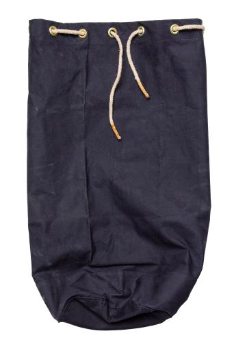 British Canvas Sack, Black, Surplus.