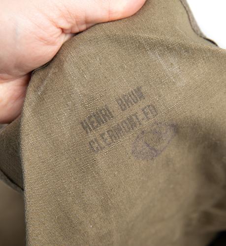 French Canvas Duffle Bag, Surplus. 