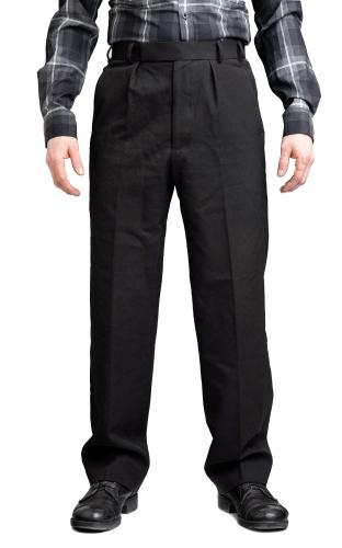 British Royal Navy Wool Dress Pants, Navy Blue, Surplus