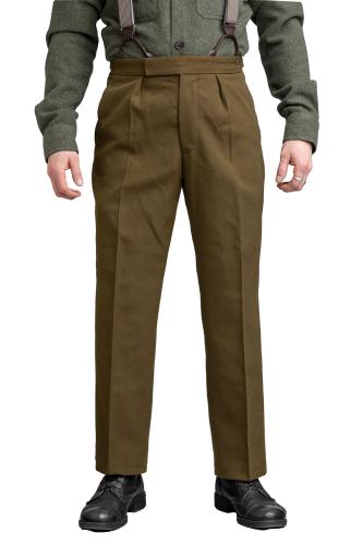 Sand Deluxe Wool & Silk Pants | Peter Christian