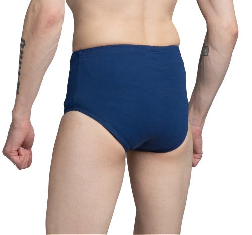 Dutch Eccentric Unisex Swim Pants, Blue, Surplus.