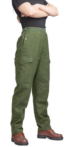 Swedish M70 Women's Field Pants, Green, Surplus.