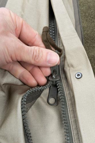 BW Sleeping Bag Gore-Tex Cover. Zipper pulls on both outside and inside.