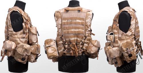 British Osprey load bearing vest package, Desert DPM, surplus.