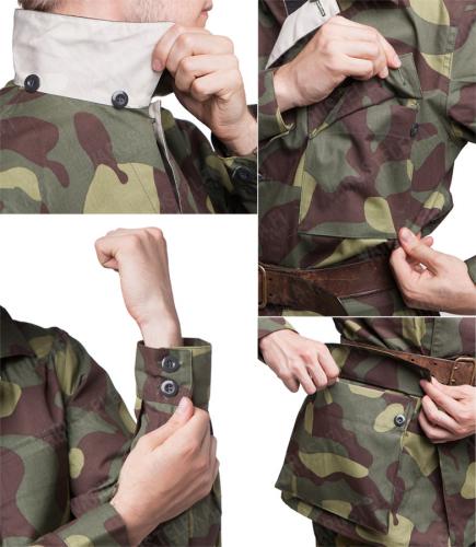 Finnish M62 camouflage jacket, surplus. 