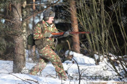 Finnish M62 camouflage jacket, surplus. 
